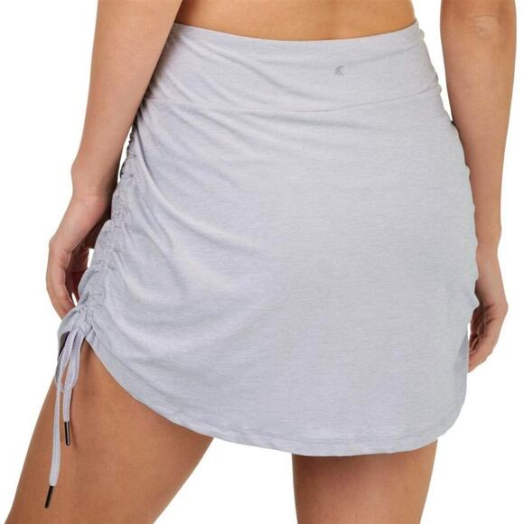 New Kyodan Elastic Waistband Built-in Shorts Ruched Side Tennis Golf Skort - Picture 4 of 10
